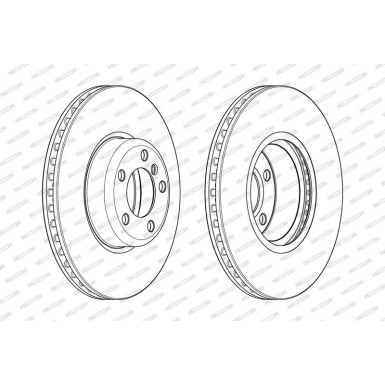 Bremsscheibe DDF2403C-1 Bremsscheibe DDF2403C-1