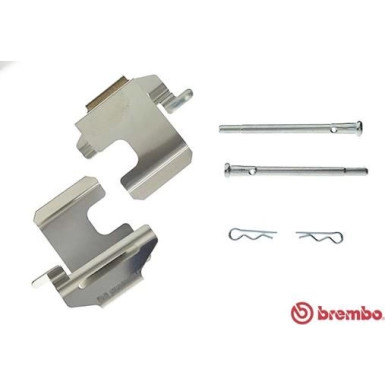 Brembo Zubehörsatz, Scheibenbremsbelag PRIME LINE A 02 244