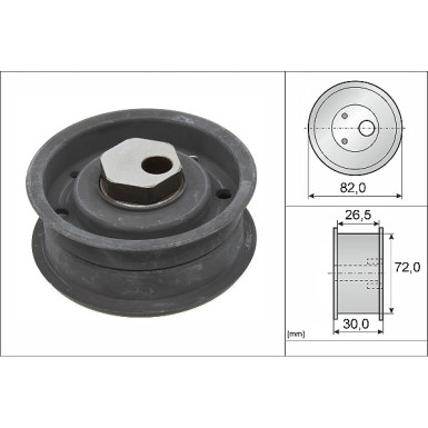 INA Spannrolle, Zahnriemen 531 0304 10