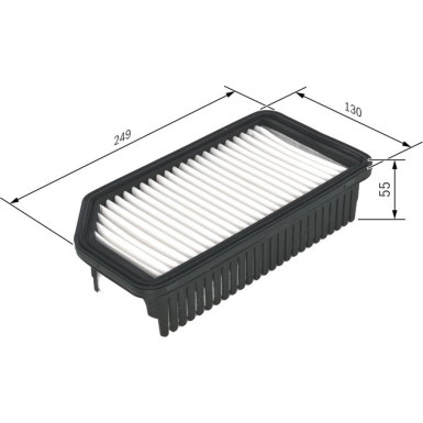 BOSCH F 026 400 137 Luftfilter BOSCH F 026 400 137 Luftfilter