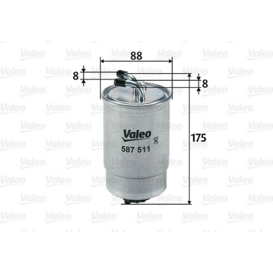 Valeo Kraftstofffilter 587511