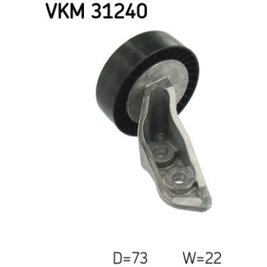 SKF Umlenk-/Führungsrolle, Keilrippenriemen VKM 31240