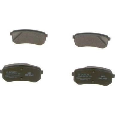 BOSCH Bremsbelagsatz, Scheibenbremse 0 986 494 145 BOSCH Bremsbelagsatz, Scheibenbremse 0 986 494 145
