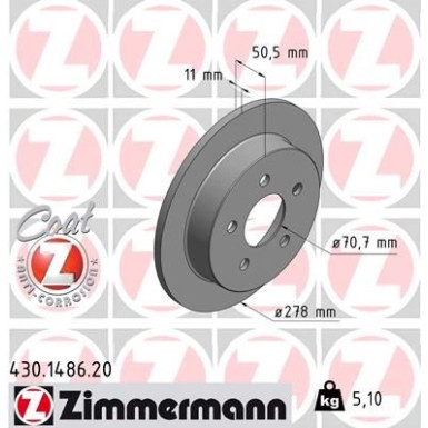 Bremsscheibe 430.1486.20