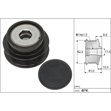 INA Generatorfreilauf 535 0338 10