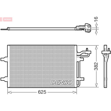 Kondensator, Klimaanlage DCN33011 Kondensator, Klimaanlage DCN33011