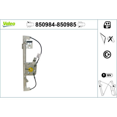 Valeo Fensterheber 850984