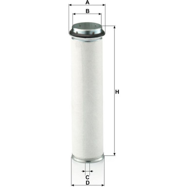 Mann-Filter Sekundärluftfilter CF 811