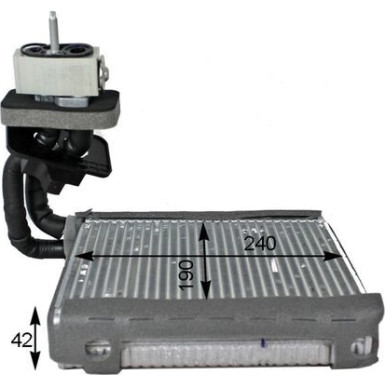 Mahle Verdampfer, Klimaanlage BEHR Premium Line AE 105 000P