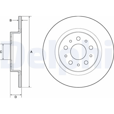 Bremsscheibe BG4690C Bremsscheibe BG4690C