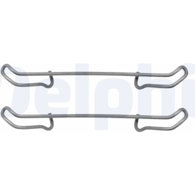 Delphi Zubehörsatz, Scheibenbremsbelag LX0076