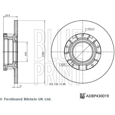 Bremsscheibe ADBP430019 Bremsscheibe ADBP430019