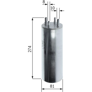 BOSCH Kraftstofffilter 0 450 906 467 BOSCH Kraftstofffilter 0 450 906 467