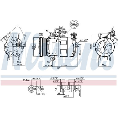 Kompressor, Klimaanlage 89216 Kompressor, Klimaanlage 89216