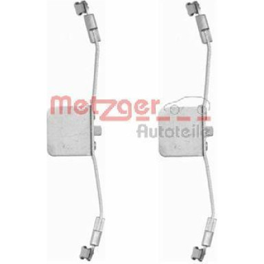 Metzger Zubehörsatz, Scheibenbremsbelag 109-1641