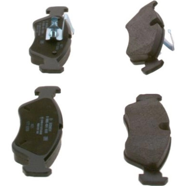 BOSCH Bremsbelagsatz, Scheibenbremse 0 986 491 900