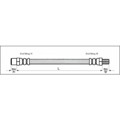 Bremsschlauch 4110571