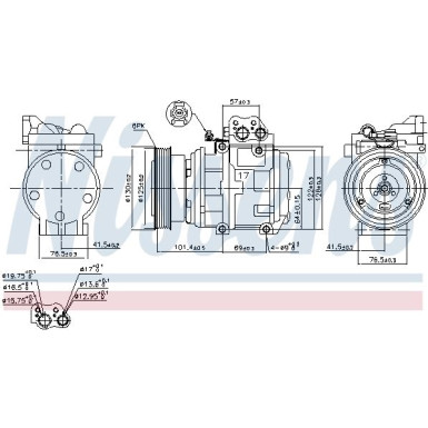 Kompressor, Klimaanlage 89153 Kompressor, Klimaanlage 89153