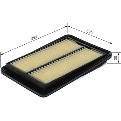 BOSCH F 026 400 561 Luftfilter BOSCH F 026 400 561 Luftfilter