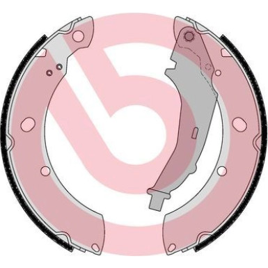 Brembo Bremsbackensatz ESSENTIAL LINE S 85 544 Brembo Bremsbackensatz ESSENTIAL LINE S 85 544