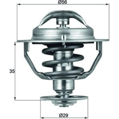 Thermostat, Kühlmittel TX 73 82D Thermostat, Kühlmittel TX 73 82D