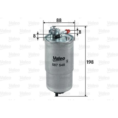 Valeo Kraftstofffilter 587548