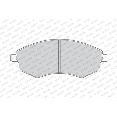 Ferodo Bremsbelagsatz, Scheibenbremse PREMIER ECO FRICTION FDB600 Ferodo Bremsbelagsatz, Scheibenbremse PREMIER ECO FRICTION FDB600
