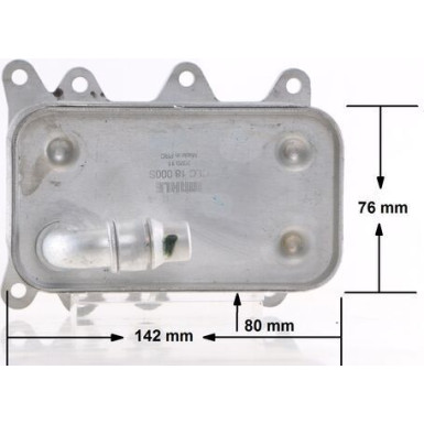 Mahle Ölkühler, Automatikgetriebe BEHR CLC 18 000S