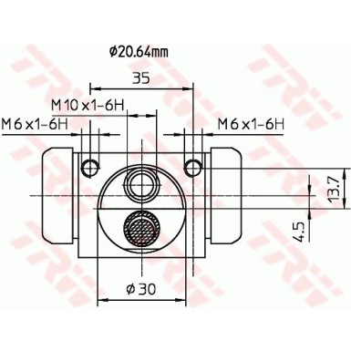 TRW Radbremszylinder BWF318