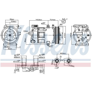 Kompressor, Klimaanlage 89348 Kompressor, Klimaanlage 89348
