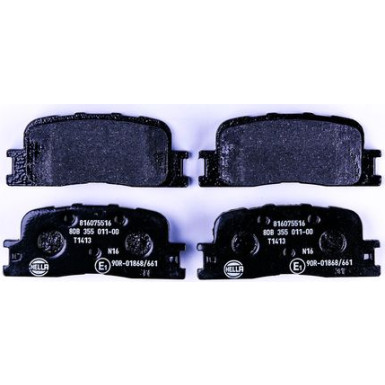 Bremsbelagsatz, Scheibenbremse 8DB 355 011-001 Bremsbelagsatz, Scheibenbremse 8DB 355 011-001