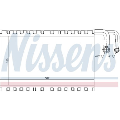 Verdampfer, Klimaanlage 92235 Verdampfer, Klimaanlage 92235