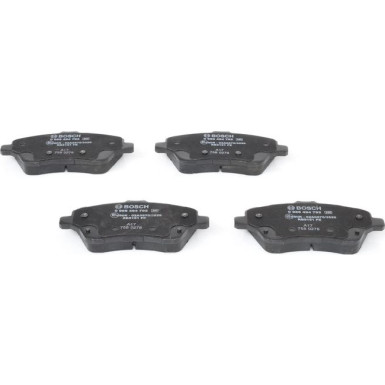BOSCH Bremsbelagsatz, Scheibenbremse 0 986 494 792