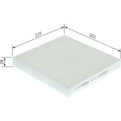 Filter, Innenraumluft 1 987 435 133