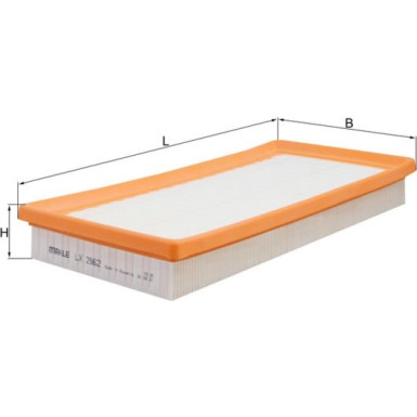 Knecht Luftfilter LX 2962