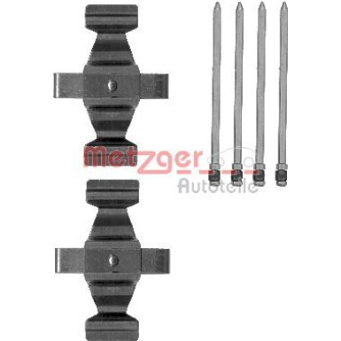 Metzger Zubehörsatz, Scheibenbremsbelag 109-1829