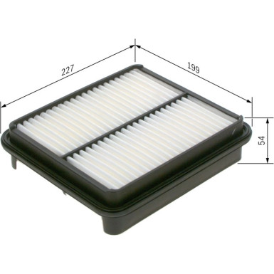 BOSCH 1 457 433 956 Luftfilter BOSCH 1 457 433 956 Luftfilter