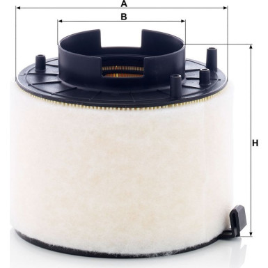 MANN-FILTER C 17 009 Luftfilter MANN-FILTER C 17 009 Luftfilter