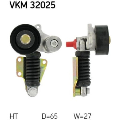 Spannrolle, Keilrippenriemen VKM 32025 Spannrolle, Keilrippenriemen VKM 32025