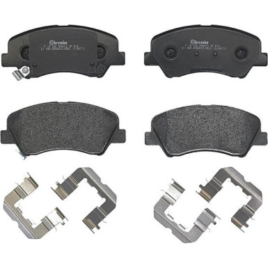 Brembo Bremsbelagsatz, Scheibenbremse PRIME LINE P 18 025 Brembo Bremsbelagsatz, Scheibenbremse PRIME LINE P 18 025