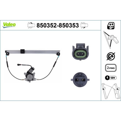 Valeo Fensterheber 850353