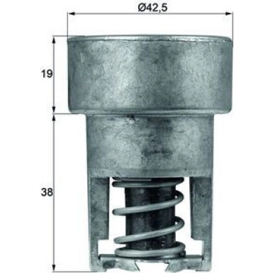 Thermostat, Kühlmittel TX 98 82