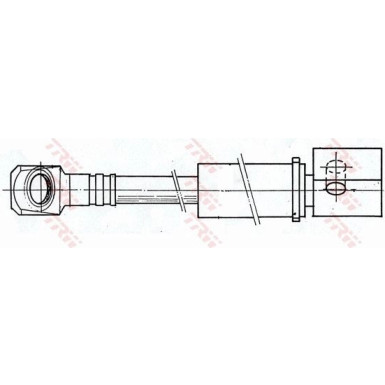 TRW Bremsschlauch PHD229 TRW Bremsschlauch PHD229