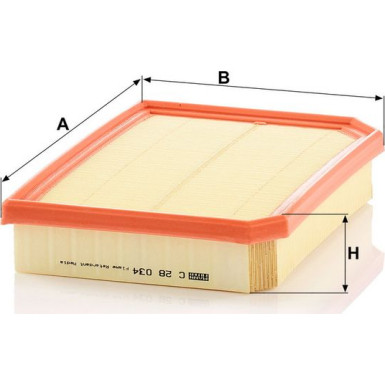 MANN-FILTER C 28 034 Luftfilter