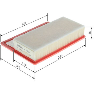 Luftfilter F 026 400 680
