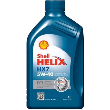 Shell Motoröl Helix HX7 ECT 5W-40, 1L 550046586