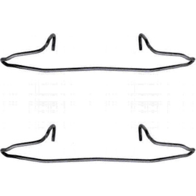 Hella Zubehörsatz, Bremssattel 8DZ 355 201-171 Hella Zubehörsatz, Bremssattel 8DZ 355 201-171