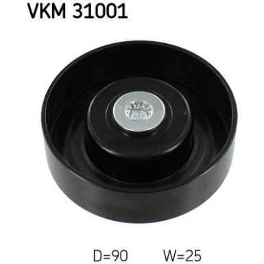 SKF Umlenk-/Führungsrolle, Keilrippenriemen VKM 31001