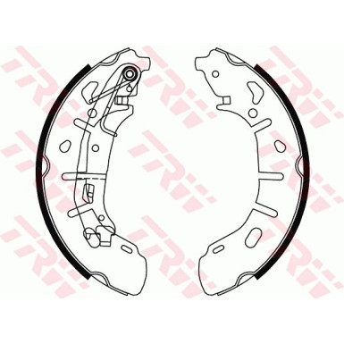 Bremsbackensatz GS8799 Bremsbackensatz GS8799