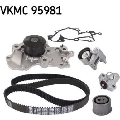 SKF Wasserpumpe + Zahnriemensatz VKMC 95981